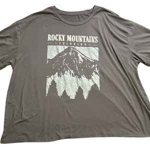 Rocky Mountains Graphic T-Shirt
